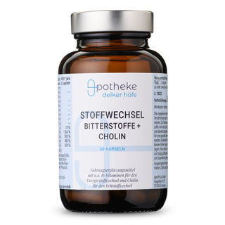 Stoffwechsel Bitterstoffe + Cholin