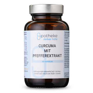 Curcuma mit Pfefferextrakt